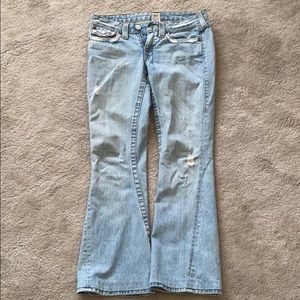True religion low rise jeans